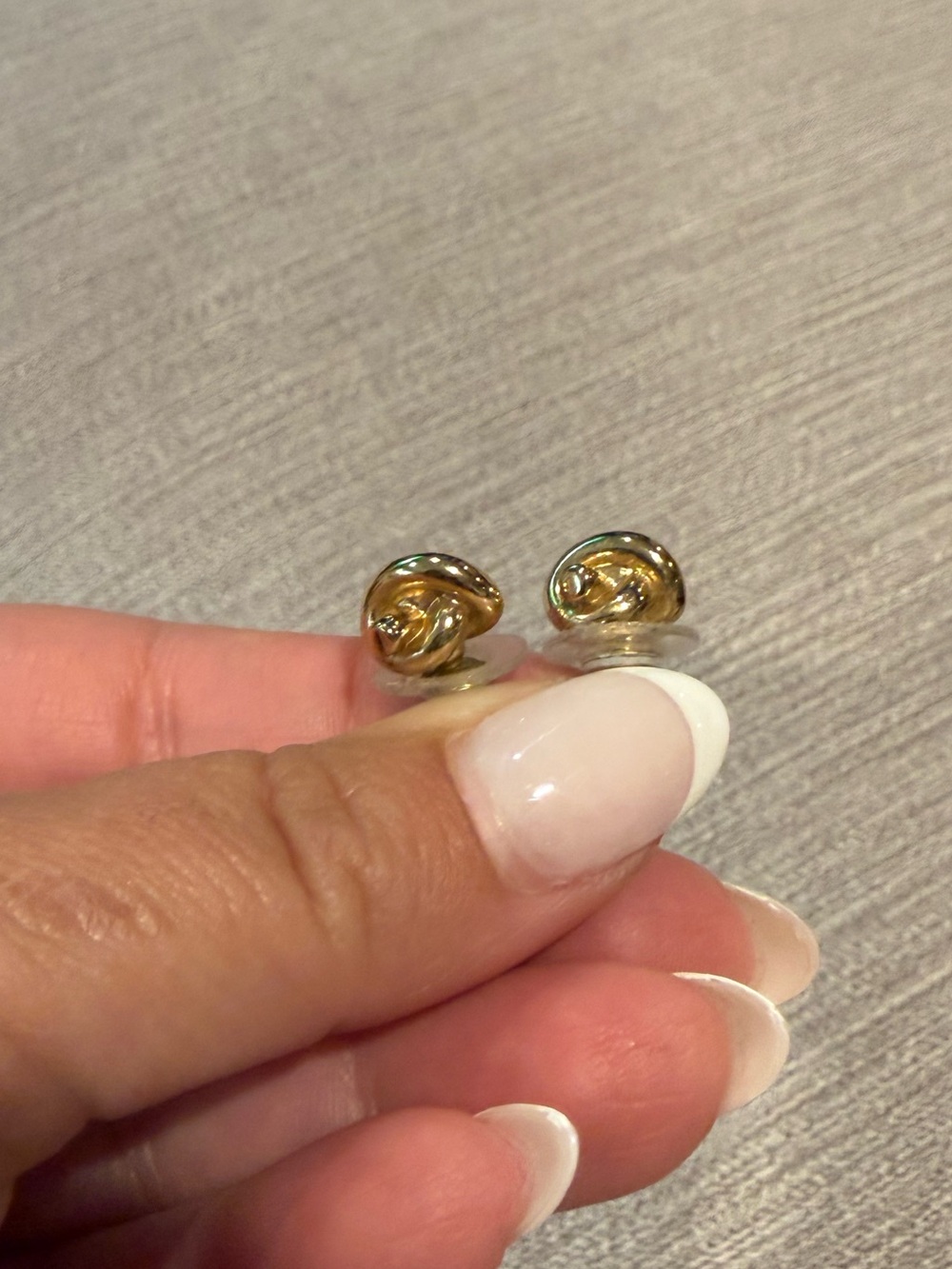 kate spade gold tone Knot Stud Earrings - Picture 2 of 3